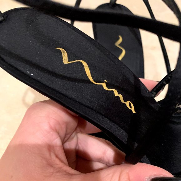 Elegant evening Nina Heels NWOT - Picture 4 of 7